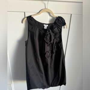 Original Kate Spade Bubble Hem Rosette Tank